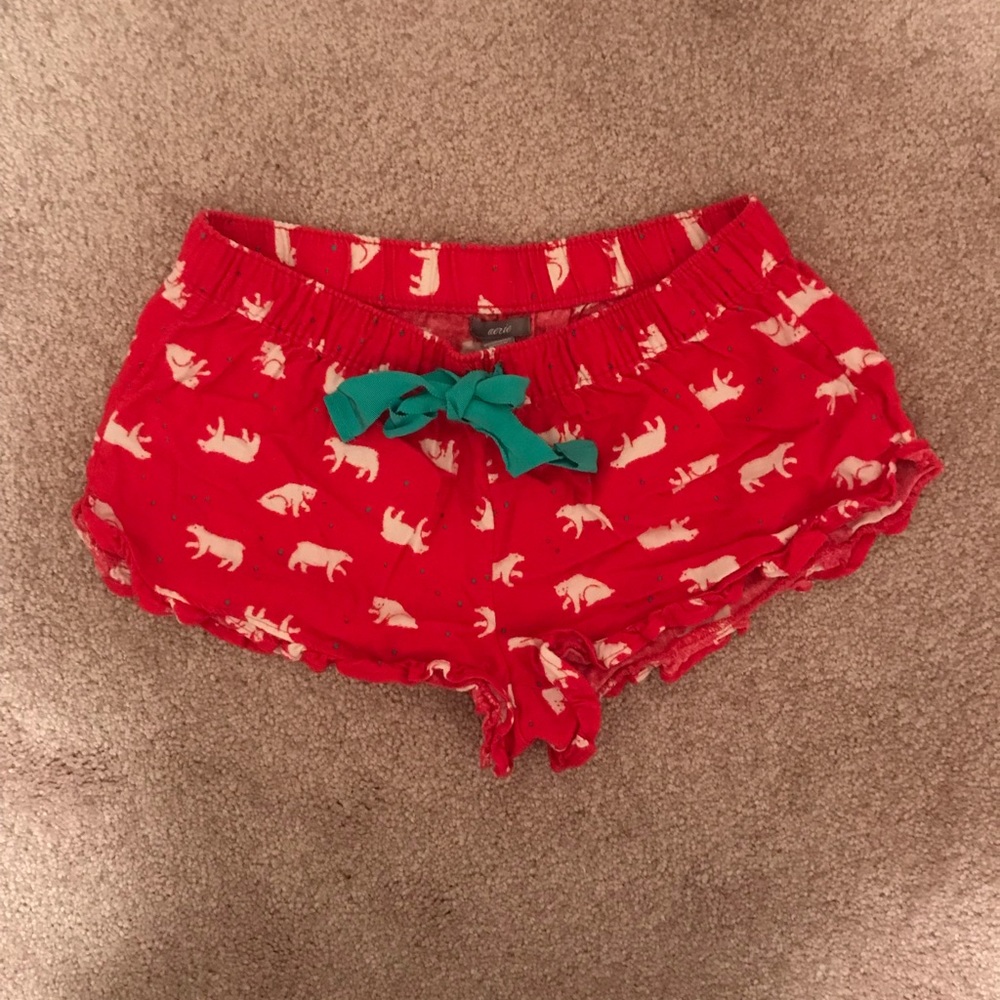 ⭐️4/$20⭐️Aerie Flannel Lounge Shorts Size XXS